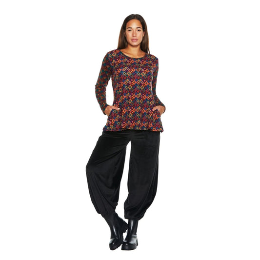 BABA Design Maglia Happy Baba HELSINKY SQUARE Verde-Baba design-VIALESCARPE