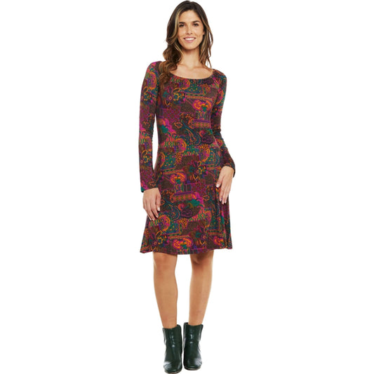 BABA Design - Abito aderente SPRAY SOUL-Baba design-VIALESCARPE