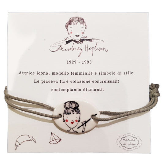 Braccialetto Audrey Hepburn-MANITAS DE PLATA-VIALESCARPE