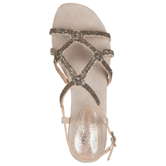 Sandali flat con perline-WOZ?-VIALESCARPE