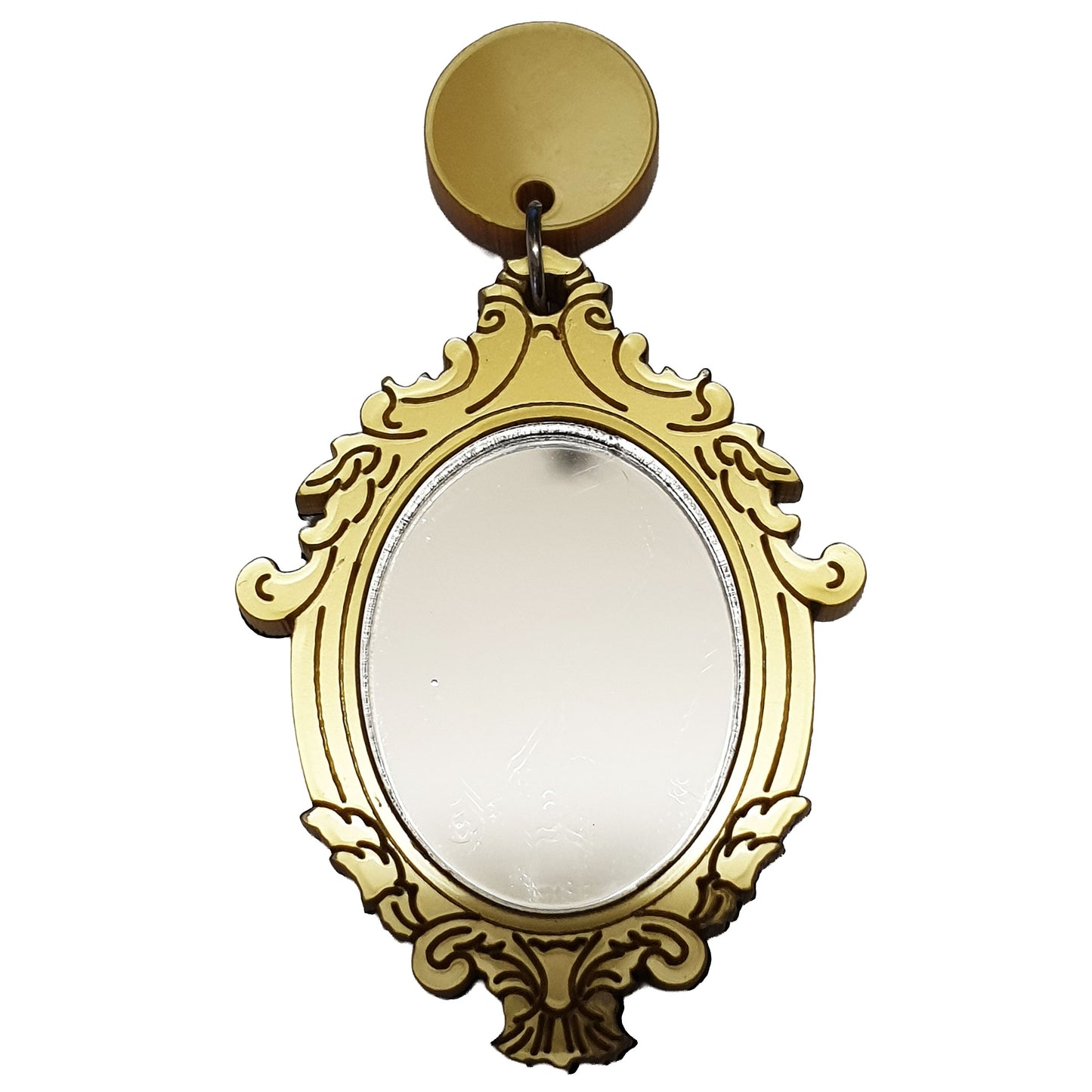 Oreccchino pendente Alice Specchio-ARKYFLY-VIALESCARPE