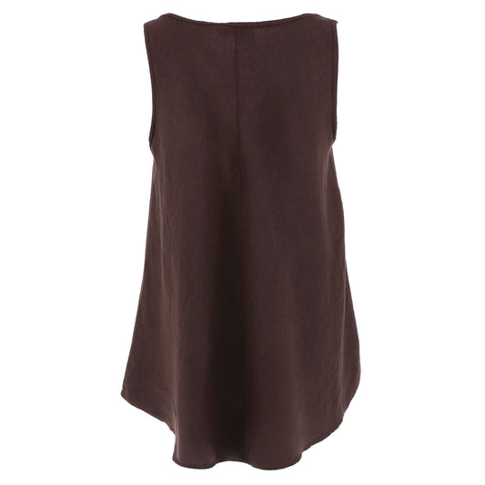 KARAKORUM Canotta LINDY Marrone-KARAKORUM-VIALESCARPE