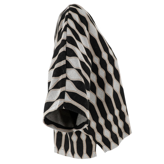 KARAKORUM - Top Gea Beige e nero-KARAKORUM-VIALESCARPE