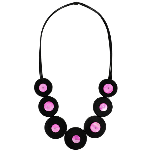 KARAKORUM - Collana Fiammetta Nero
