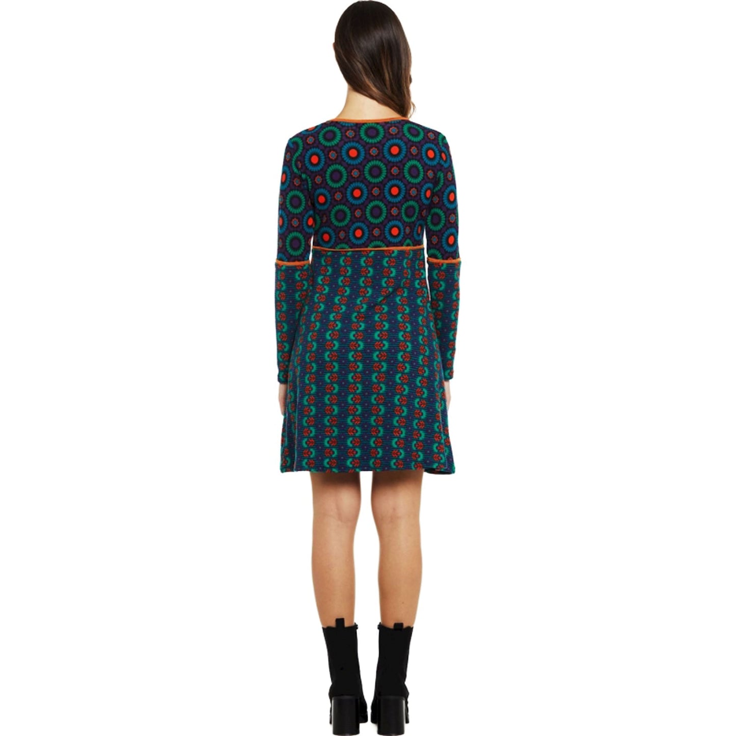 BABA Design - Abito corto jersey scollo a goccia-Baba design-VIALESCARPE