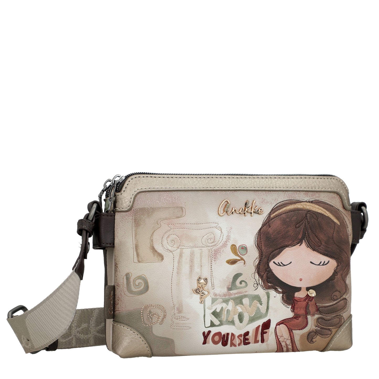ANEKKE Borsa a tracolla Muse a 3 scomparti