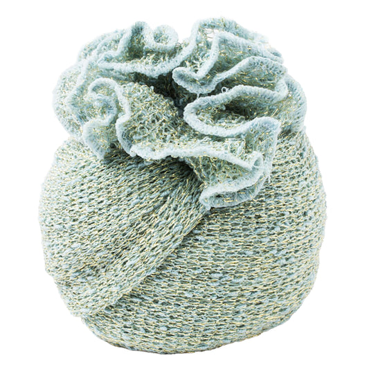 Il PONCHETTO Lurex GOLD Acquamarina