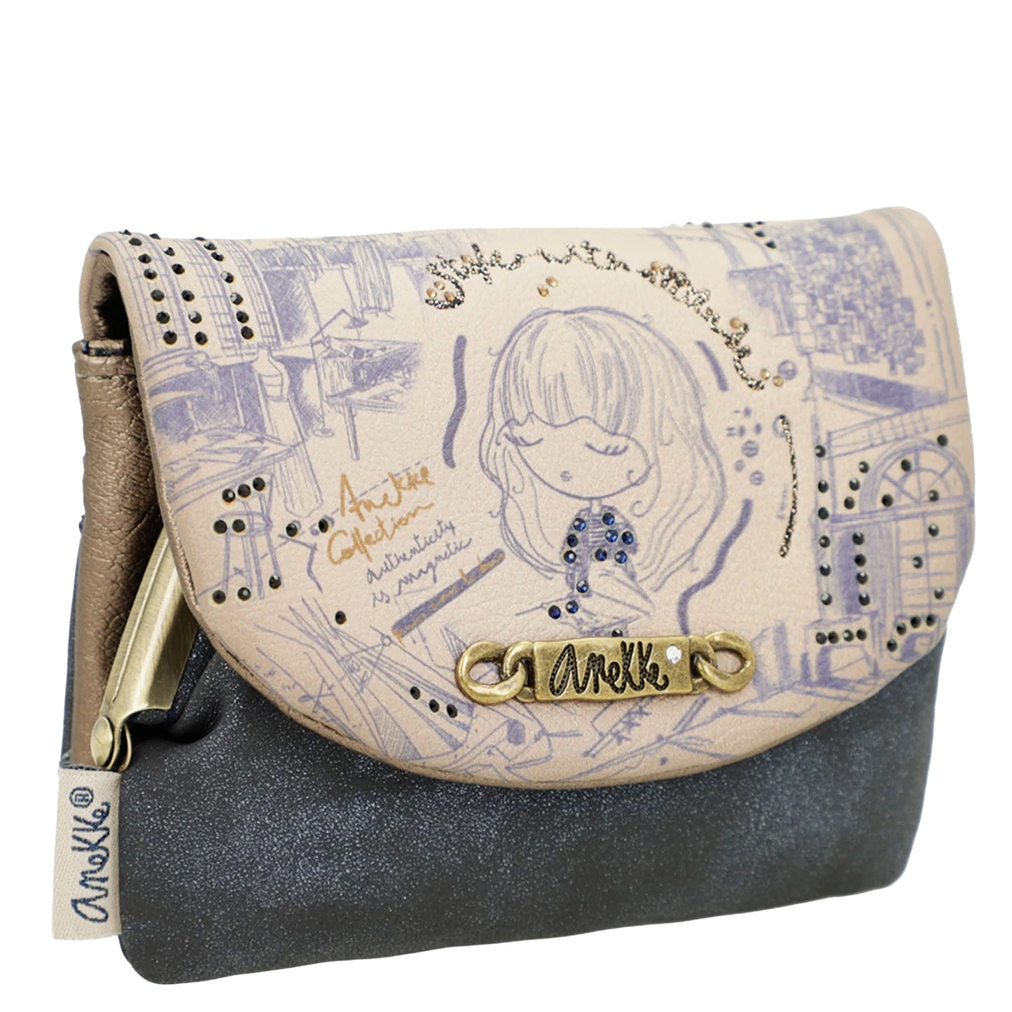 ANEKKE - Portamonete con patta Studio