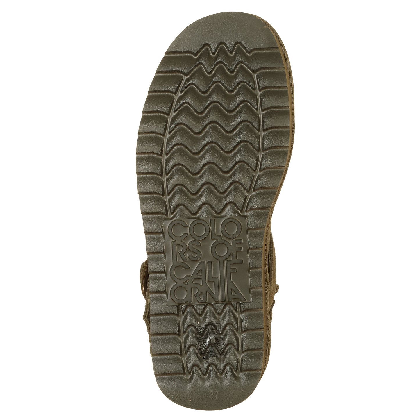 Colors of Califonia - Stivaletti scamosciati, fodera lana, con fibbie-Colors of California-VIALESCARPE