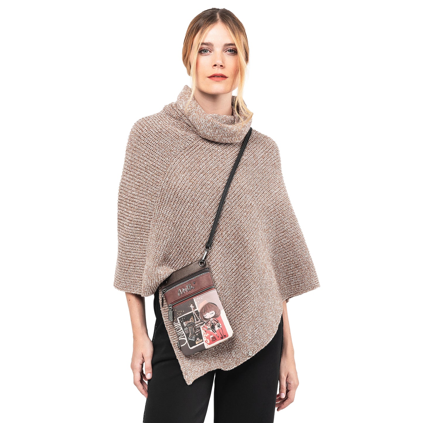 ANEKKE - Mini tracolla 2 scomparti Mademoiselle