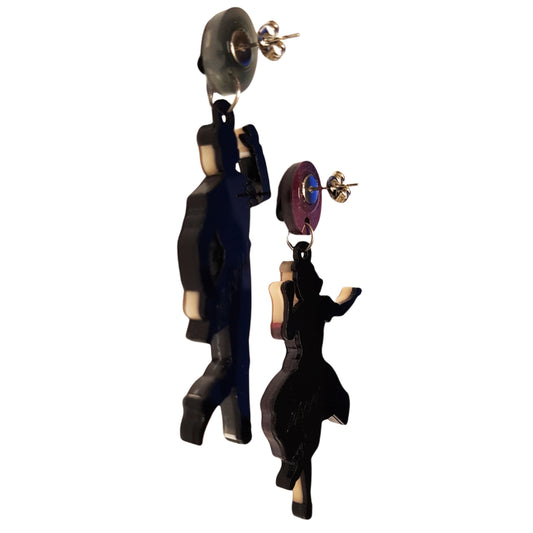 ARKY FLY Orecchini pendenti Ginger e Fred-ARKYFLY-VIALESCARPE