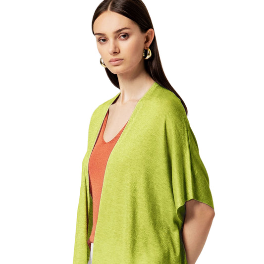 SURKANA Poncho Aperto Brillante Verde Aciso