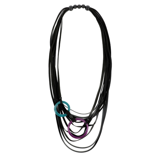 KARAKORUM - Collana Fabiola Nero