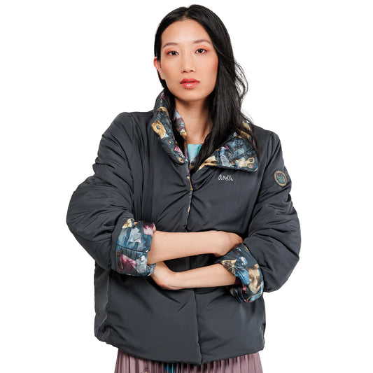 ANEKKE - Giubbotto reversibile piumino e felpa