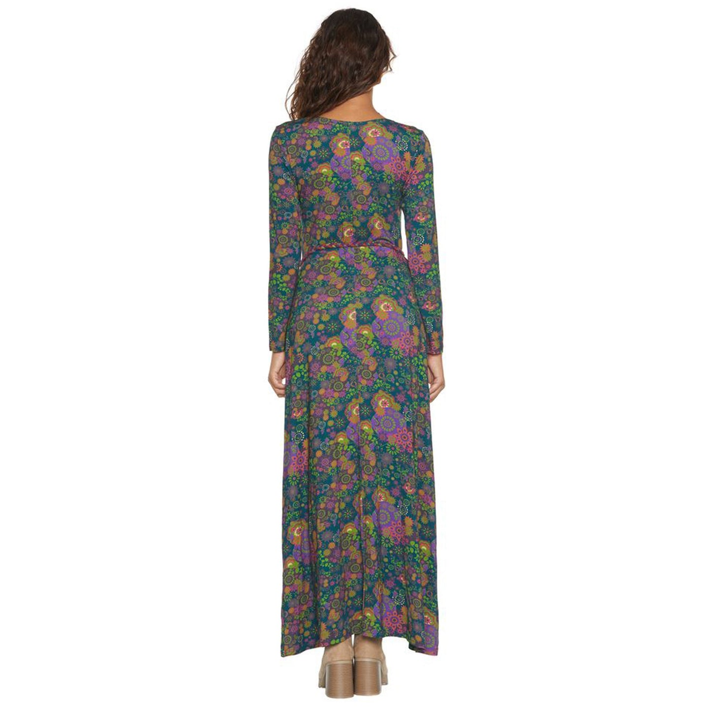 BABA Design Abito lungo Dublin Abstract Floral