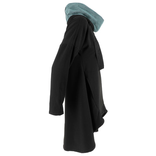 KARAKORUM Maxi felpa Dablin in morbido tessuto felpato