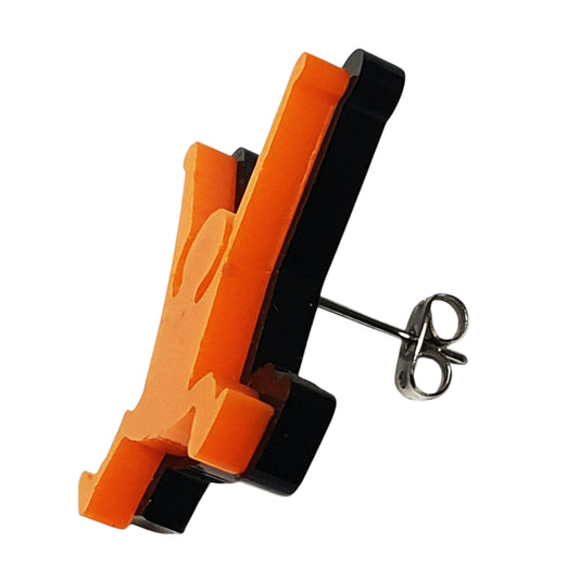 ARKY FLY Oreccchini lobo Haring giallo e arancio-ARKYFLY-VIALESCARPE