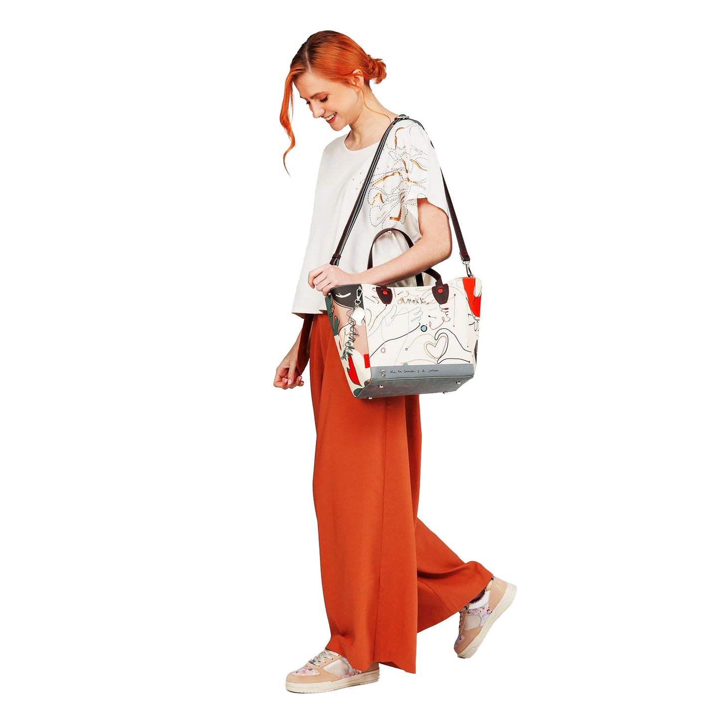 ANEKKE Borsa shopper nera Alma