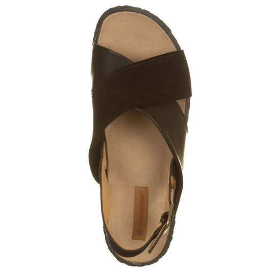EL NATURALISTA - Sandali SHINRIN Multi Leather nero-EL NATURALISTA-VIALESCARPE