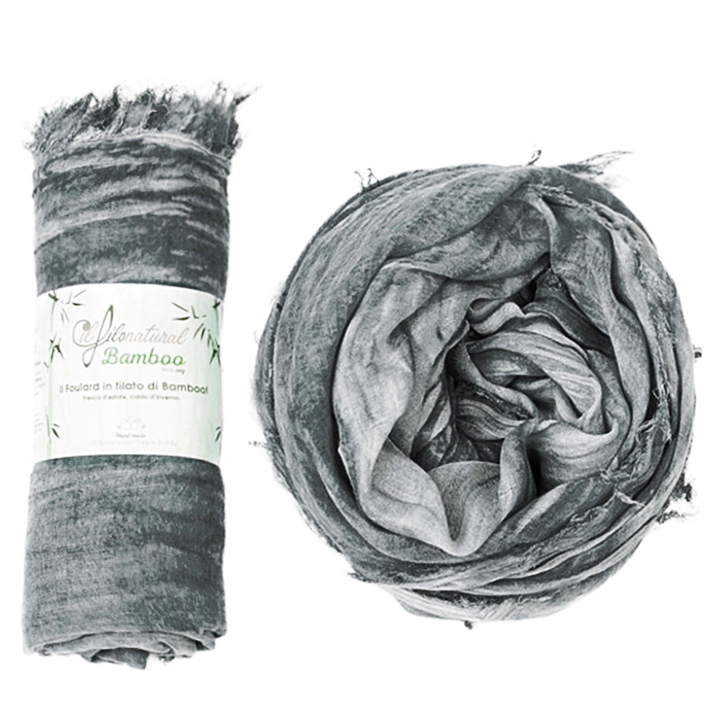 Il Foulard in Filato di Bamboo EcoVeg Tinto a Freddo