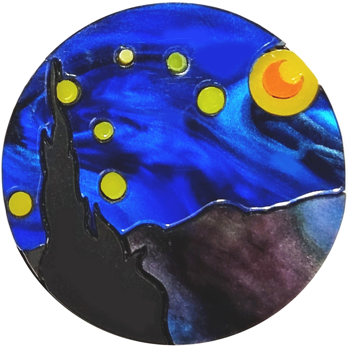 ARKY FLY Anello Notte Stellata blu