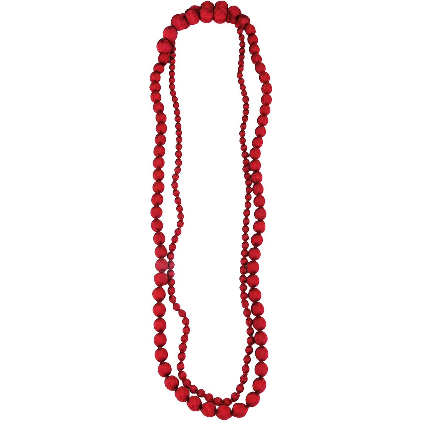 LOOM - Collana Duyen Seta Bordò-LOOM-VIALESCARPE