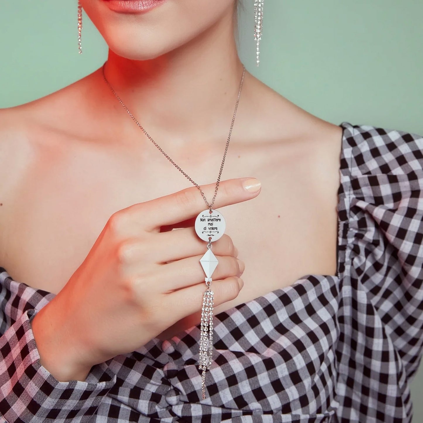 MAT TEA - Collana aquilone “Non smettere mai di volare”-MAD TEA-VIALESCARPE