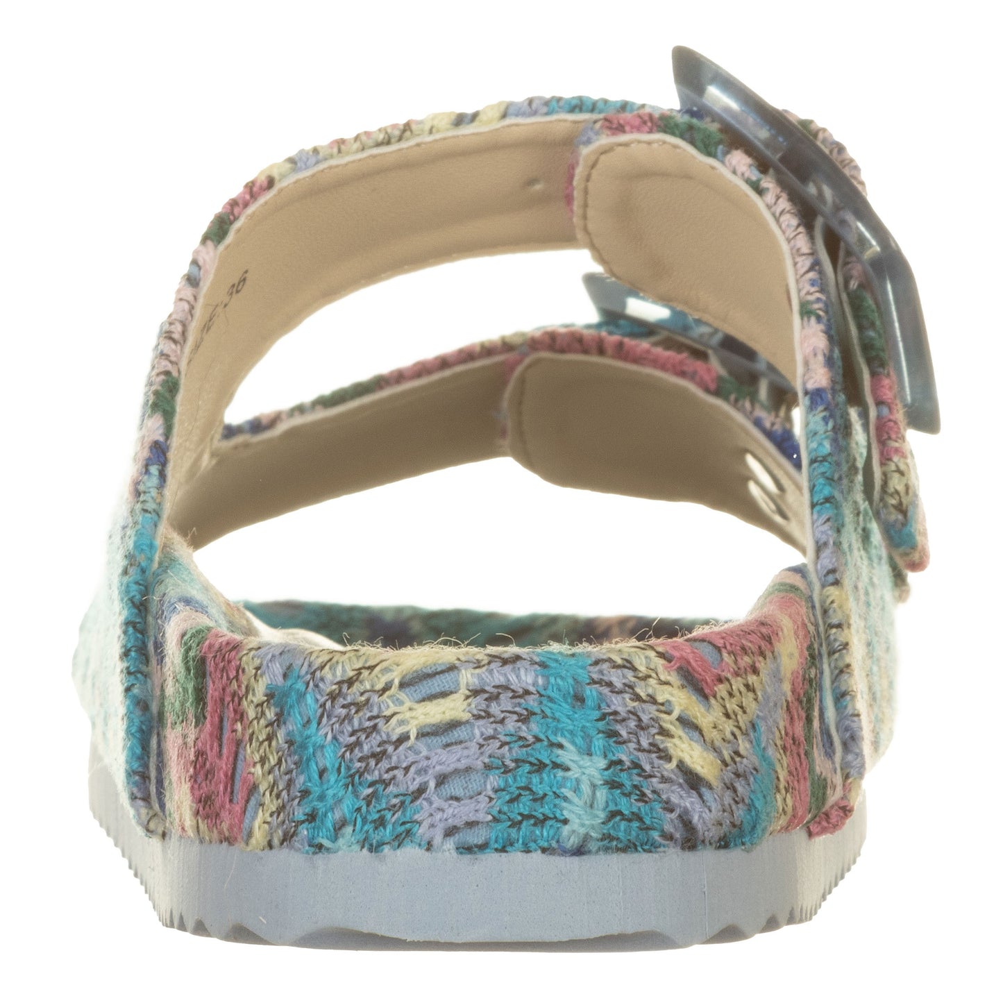 Colors of Califonia - Mule tessuto fantasia etnica jeans-Colors of California-VIALESCARPE