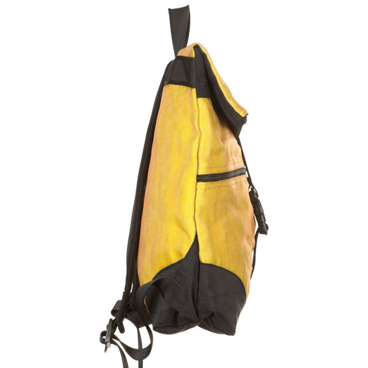 Zaino rete unisex con gomma, giallo-SMATERIA-VIALESCARPE