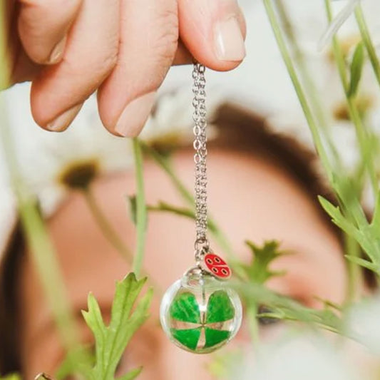 MAT TEA - Collana della fortuna “Quadrifoglio”-MAD TEA-VIALESCARPE