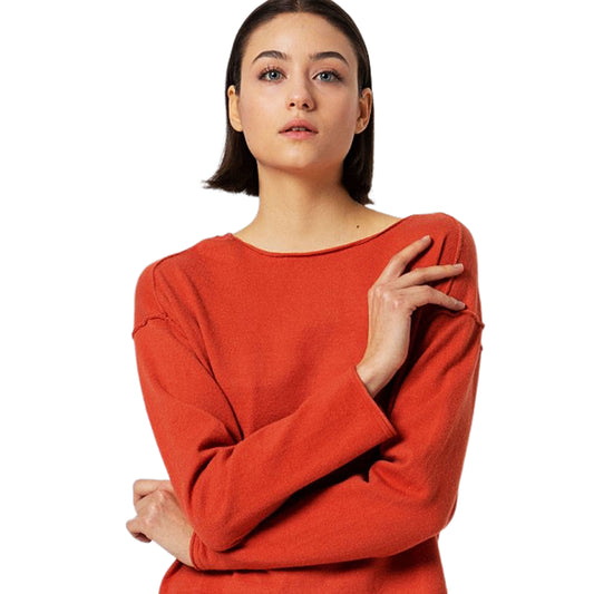 SURKANA - Maglia a coste sottili con scollo rotondo-SURKANA-VIALESCARPE