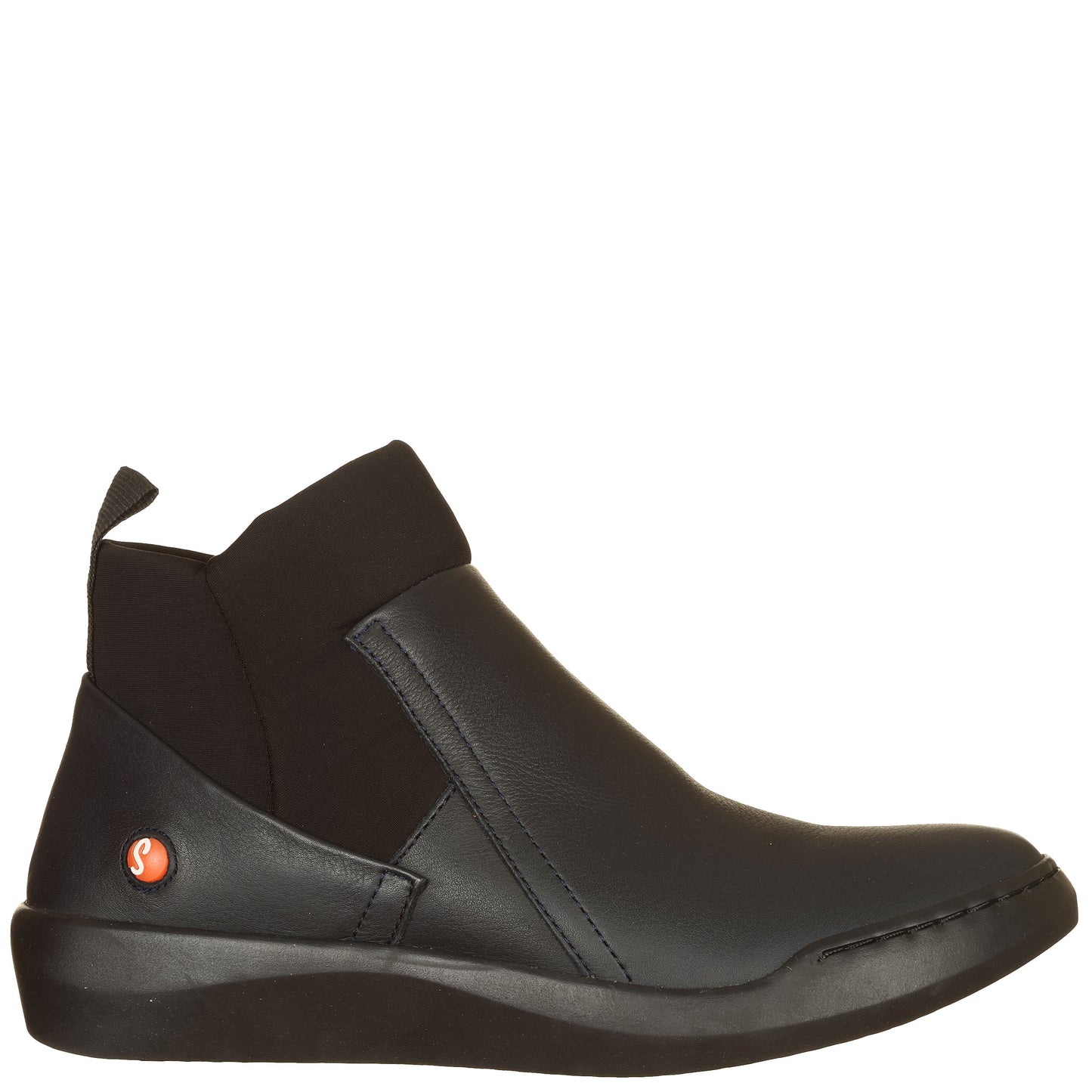 Ankle boots nappati con inserto elastico