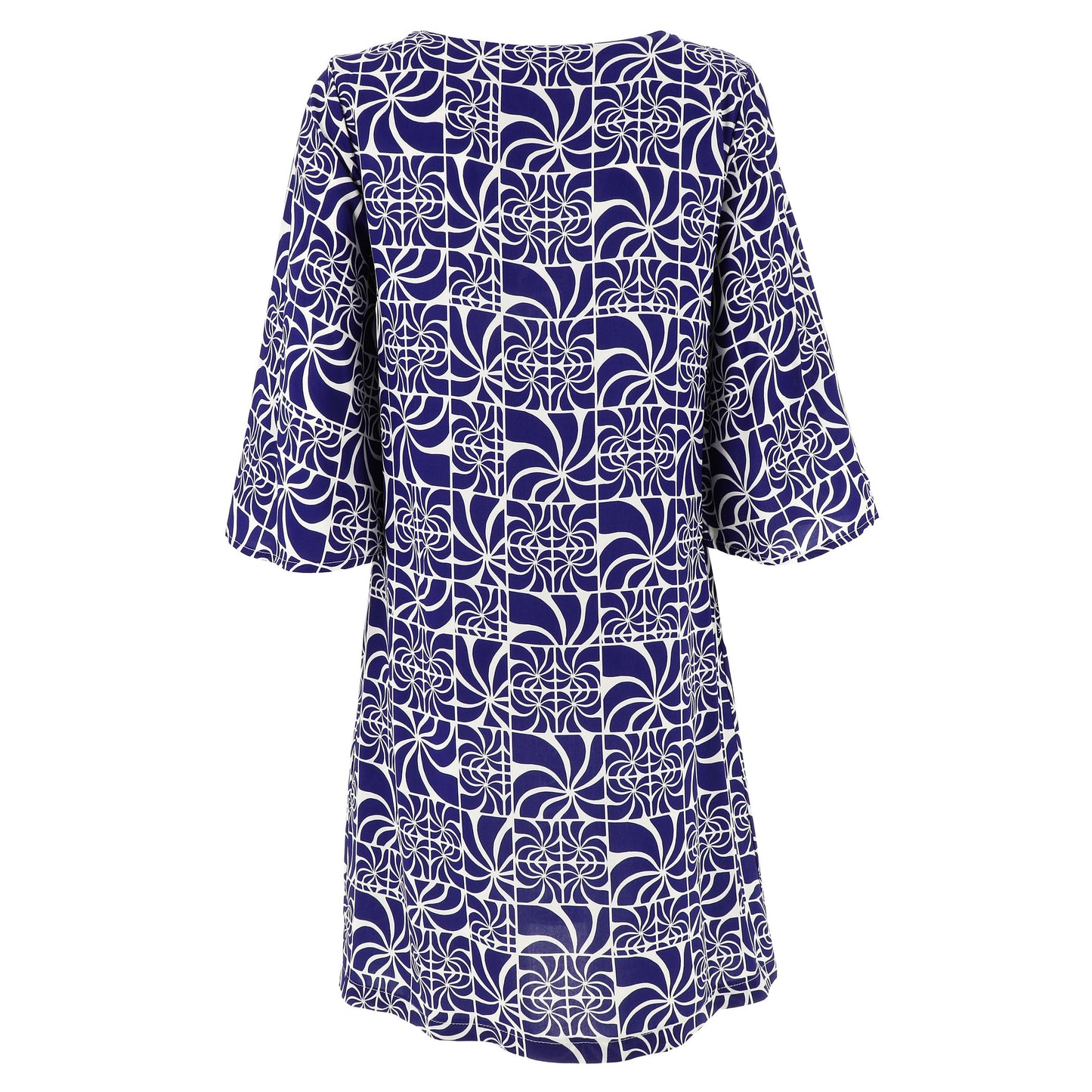 KARAKORUM Vestito SUSY Blu e bianco