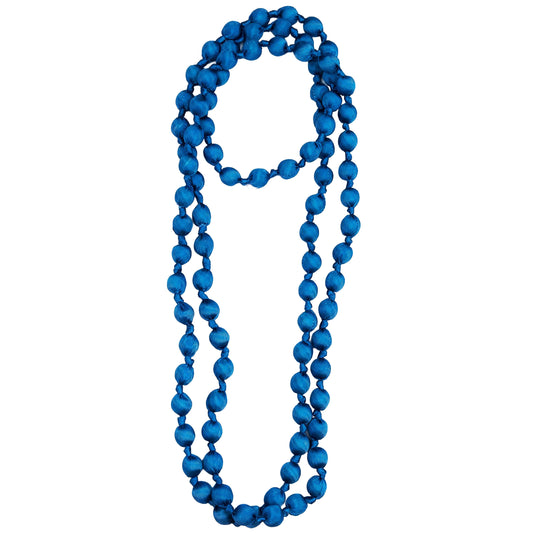 LOOM - Collana Doan Nodi Seta Denim-LOOM-VIALESCARPE