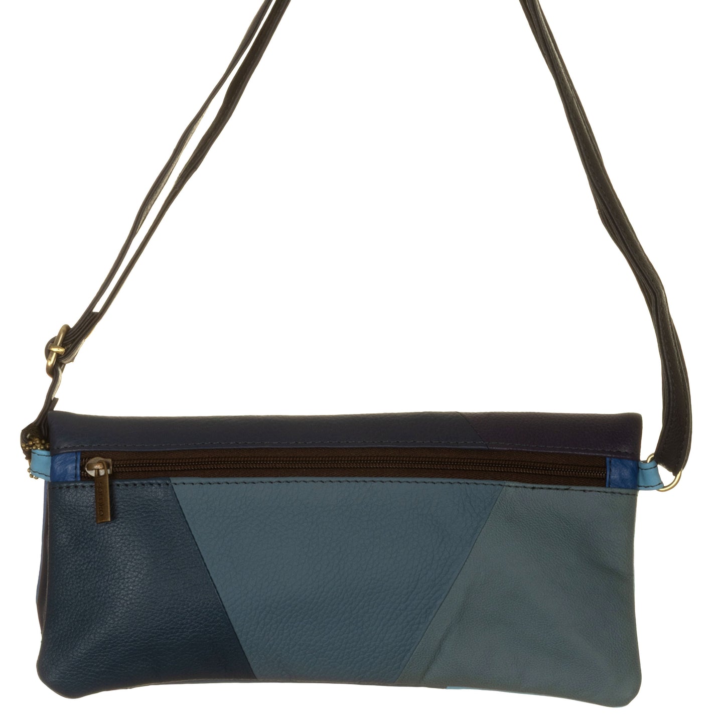SORUKA Borsetta Mila liscia 230096 Blu e Azzurro
