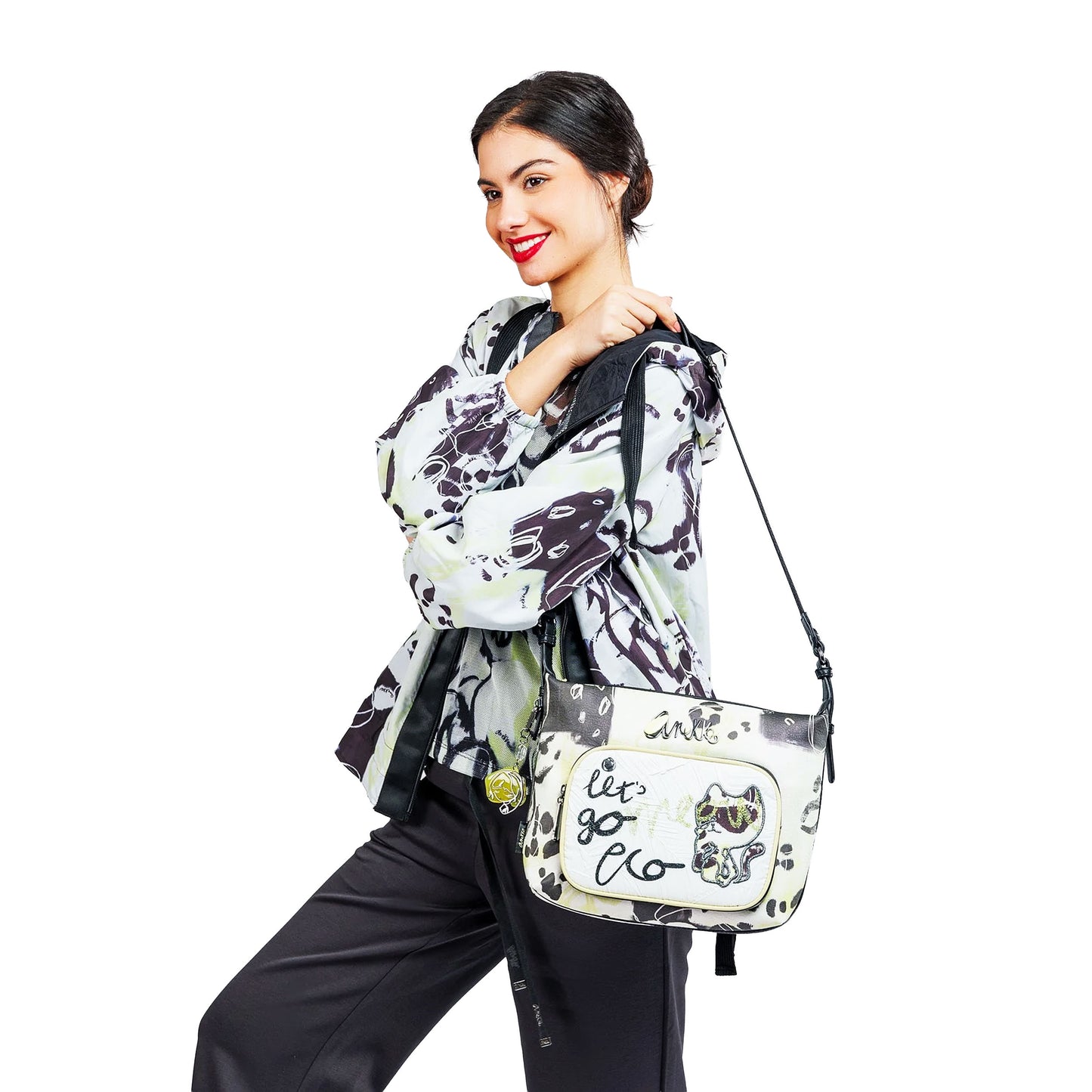 ANEKKE Borsa a tracolla grande Memories