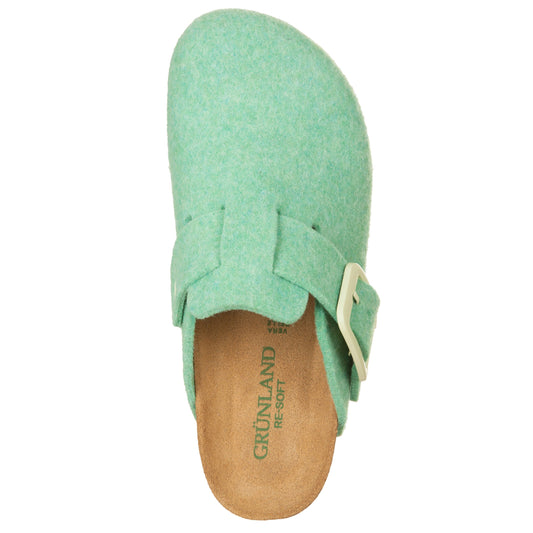 Grunland Ciabatte feltro basilico-GRUNLAND-VIALESCARPE