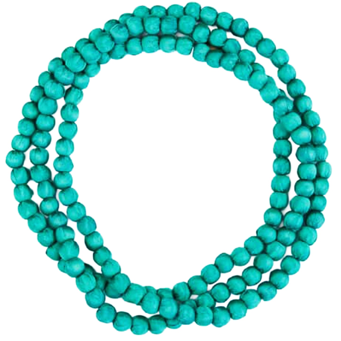 Collana Doan semplice Verde Smeraldo-LOOM-VIALESCARPE