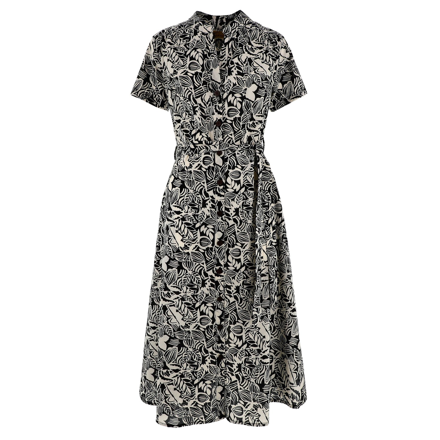 KARAKORUM Vestito Lungo ARCADIA Nero e bianco