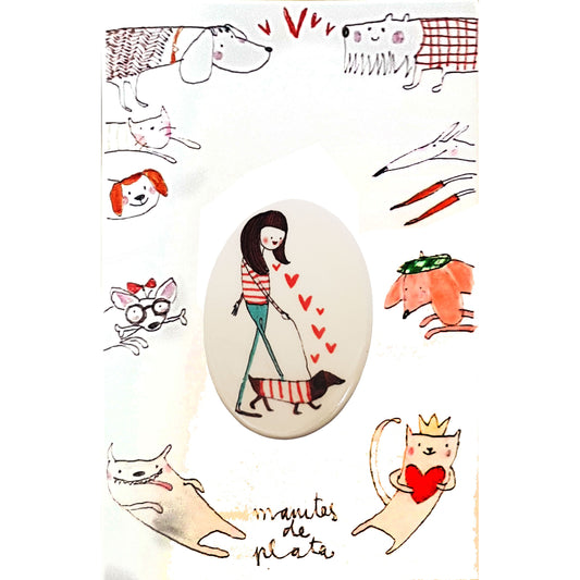 Spilla grande Pyg Passeggiata-MANITAS DE PLATA-VIALESCARPE