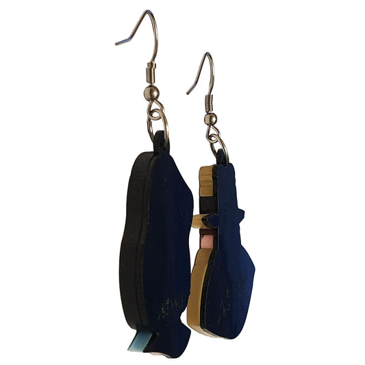 Orecchini pendenti monachella Lupin-Zenigata-ARKYFLY-VIALESCARPE