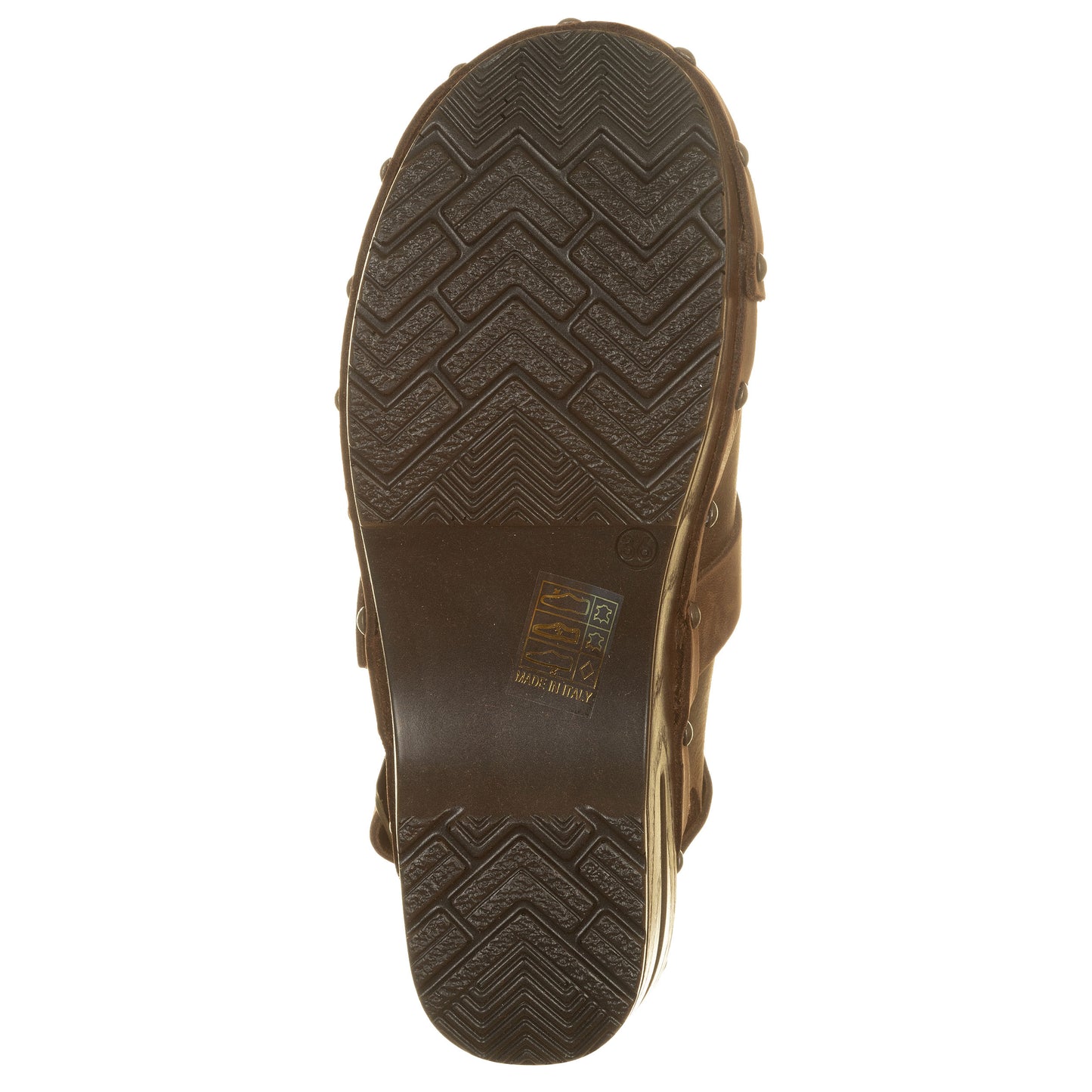 Sabot nabuk con cinturino-GLOVE-VIALESCARPE