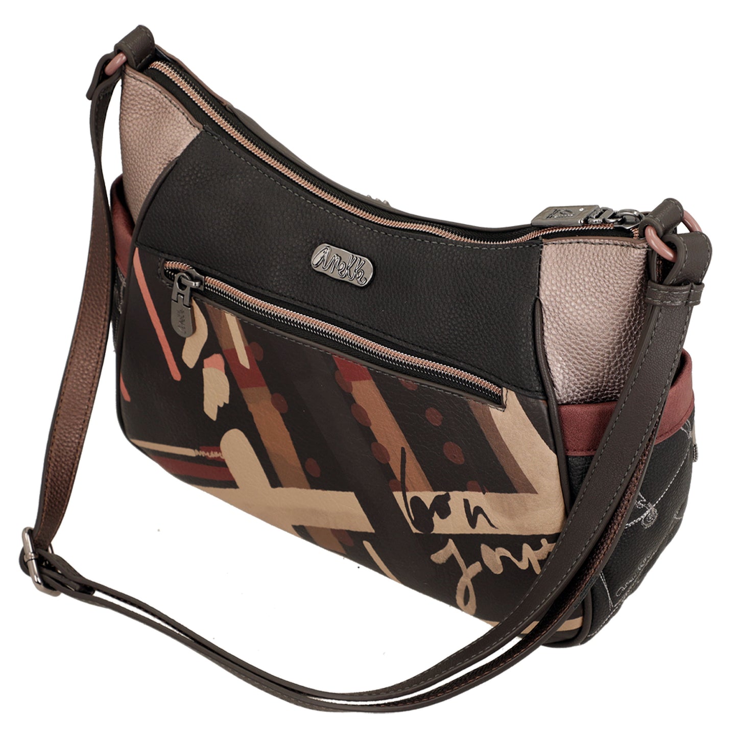 ANEKKE - Borsa a spalla con tracolla grande Mademoiselle