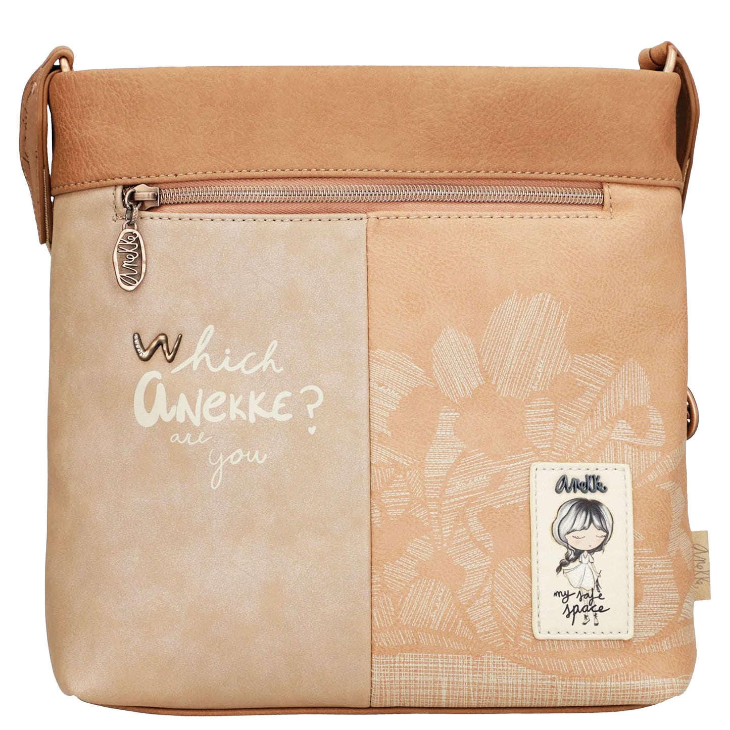 ANEKKE Borsa a tracolla quadrata Memories
