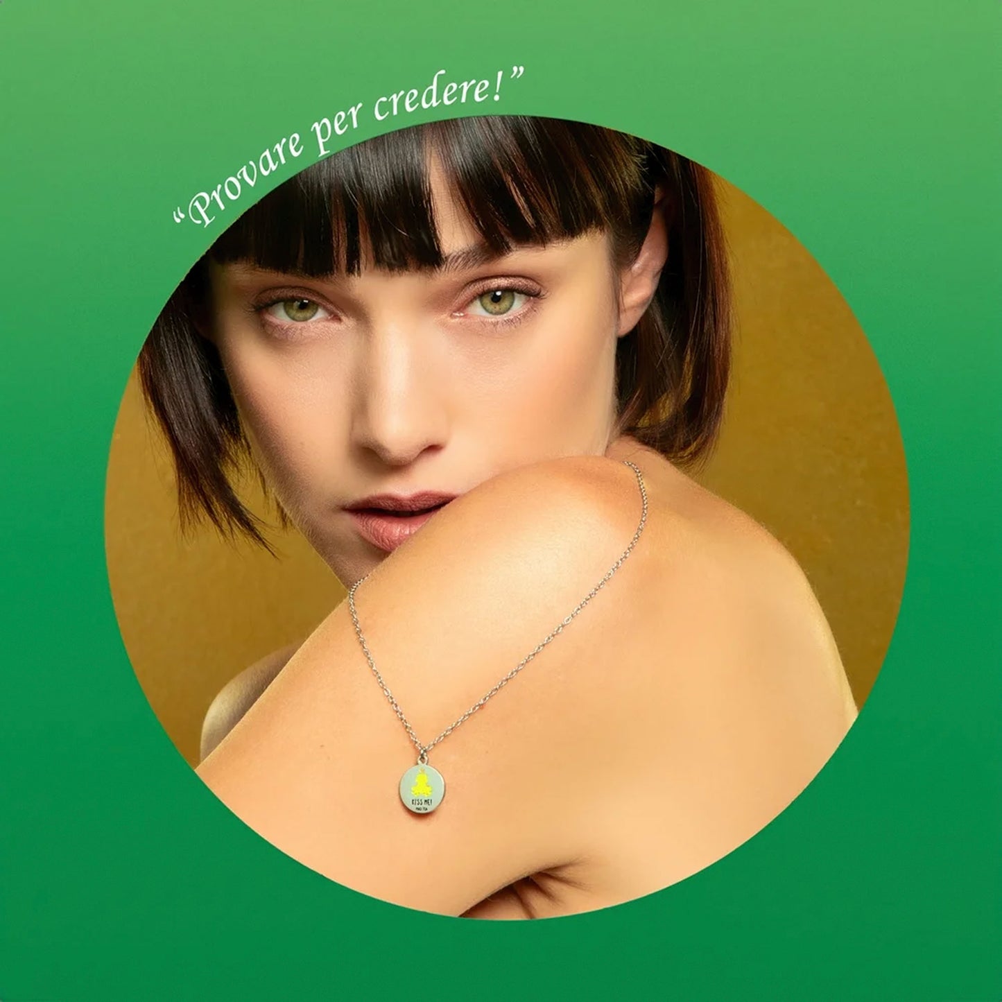 Collana MAGIC COINS - Principessa e il ranocchio “Kiss me”