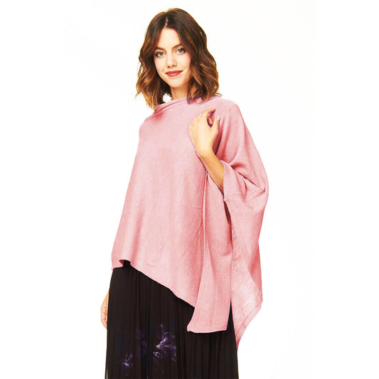 Il Ponchetto lana alpaca Rosa