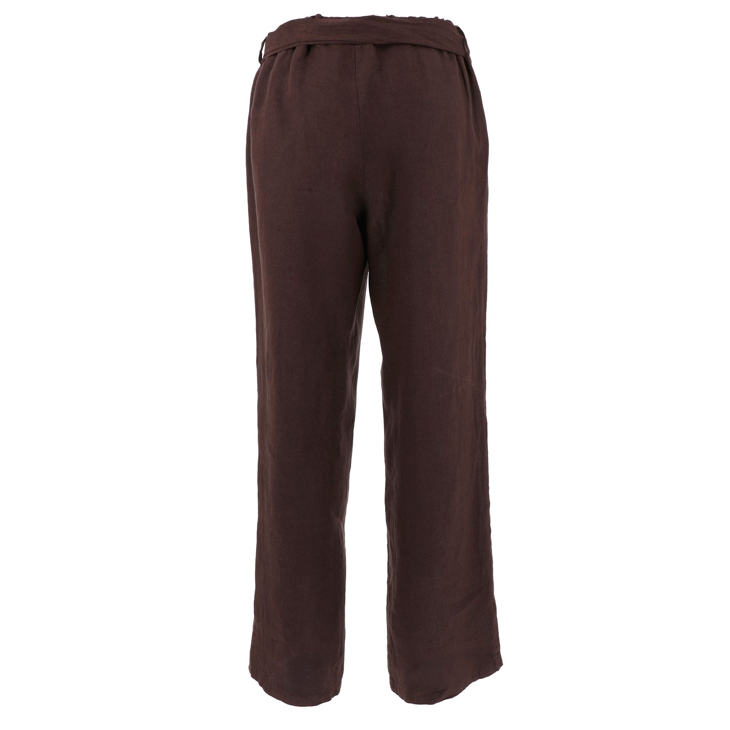 KARAKORUM Pantaloni LINDY lino Marrone