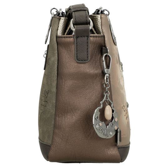 ANEKKE - Tracolla fantasia 3 scomparti Real-ANEKKE-VIALESCARPE