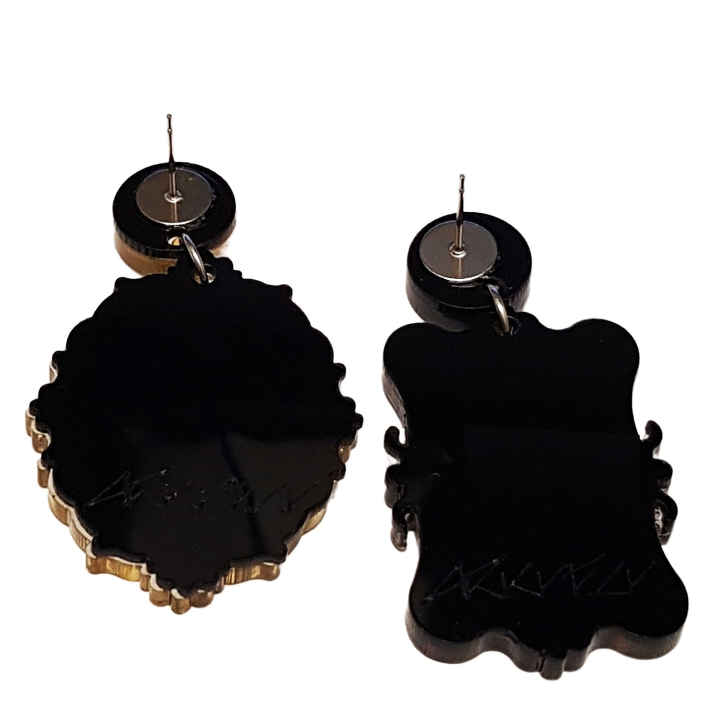 Orecchini pendenti Famiglia Addams Gordon e Morticia-ARKYFLY-VIALESCARPE