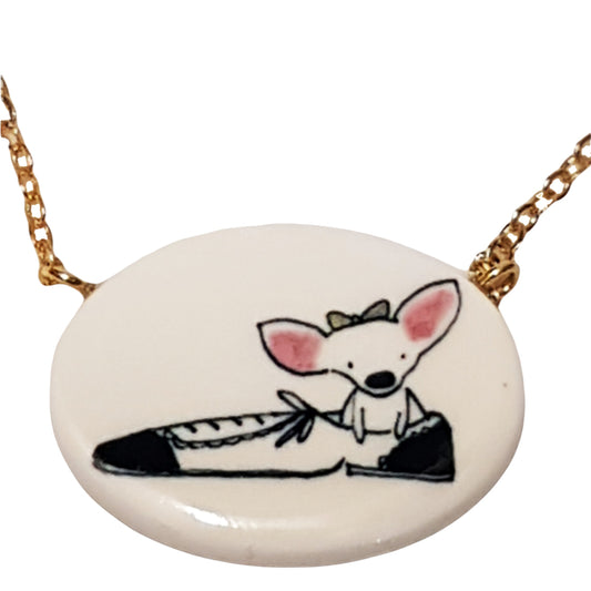 Girocollo Chihuahua in shoes-MANITAS DE PLATA-VIALESCARPE